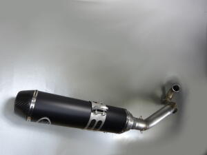 Auspuff Yamaha YFZ 450 mit ABE in Carbon Edition