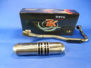 Auspuff für Yamaha YFZ 450 in Edelstahl