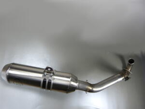 Auspuff für Yamaha YFZ 450 in Edelstahl