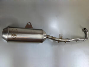 Auspuff Herkules Hurricane 300 Sport Edelstahl mit ABE und Edelstahl Krümmer