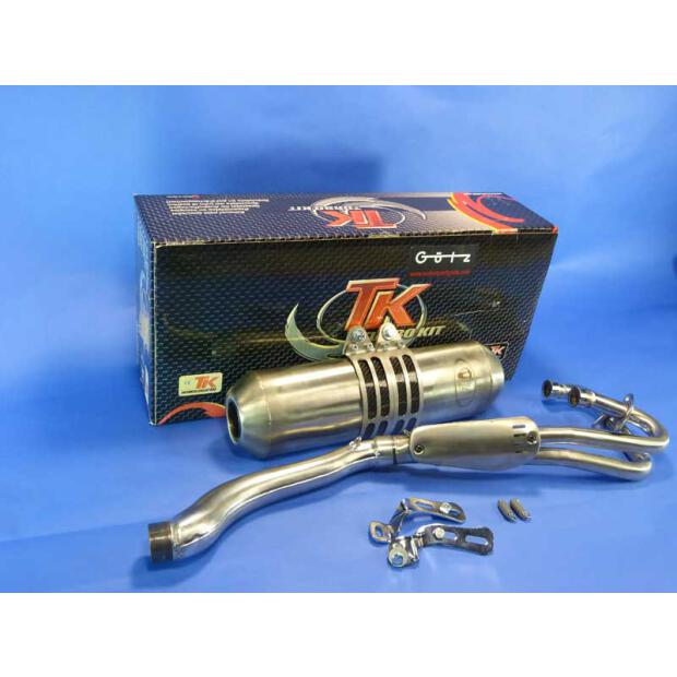 Exhaust Shineray X4 300 STE stainless steel with e-mark