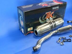 Exhaust Shineray X4 300 STE stainless steel with e-mark