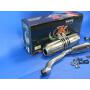 Exhaust Shineray X4 300 STE stainless steel with e-mark