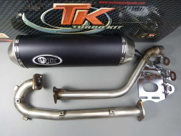 Exhaust Aeon Crossland Overland Cobra 300 / 350 with e-mark black edition
