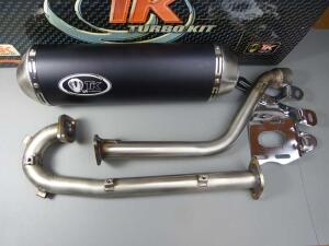 Exhaust Aeon Crossland Overland Cobra 300 / 350 with e-mark black edition