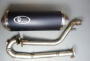 Exhaust Aeon Crossland Overland Cobra 300 / 350 with e-mark black edition
