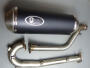 Exhaust Aeon Crossland Overland Cobra 300 / 350 with e-mark black edition