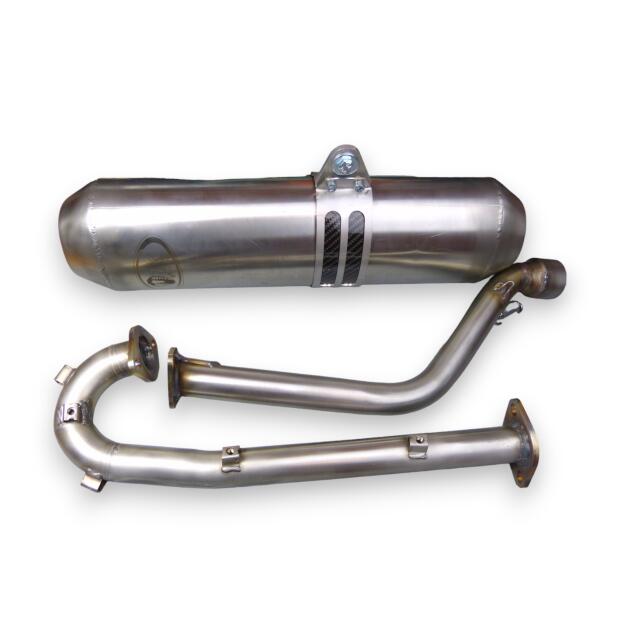 Auspuff Aeon Crossland Overland Cobra 300 / 350 mit ABE Auspuffanlage Edelstahl Edition