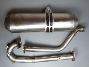 Auspuff Aeon Crossland Overland Cobra 300 / 350 mit ABE Auspuffanlage Edelstahl Edition