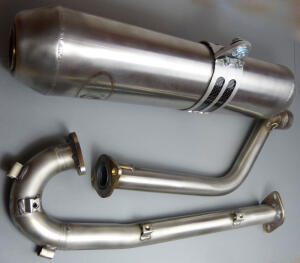 Auspuff Aeon Crossland Overland Cobra 300 / 350 mit ABE Auspuffanlage Edelstahl Edition