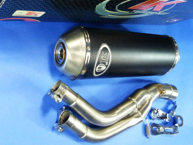 Auspuff für Honda NX650 Dominator 88-96 mit ABE