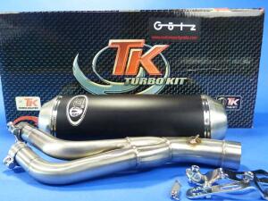 Auspuff für Honda NX650 Dominator 88-96 mit ABE