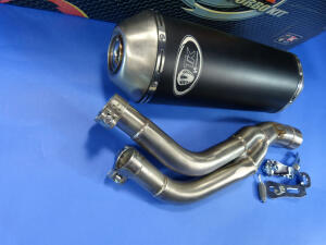 Auspuff für Honda NX650 Dominator 88-96 mit ABE