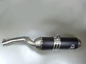 Auspuff Suzuki LTZ 400 K9 ab 2009 Black Edition mit ABE