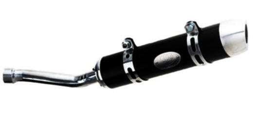 Auspuff Endtopf Yamaha DT 125 R/RE/X schwarz