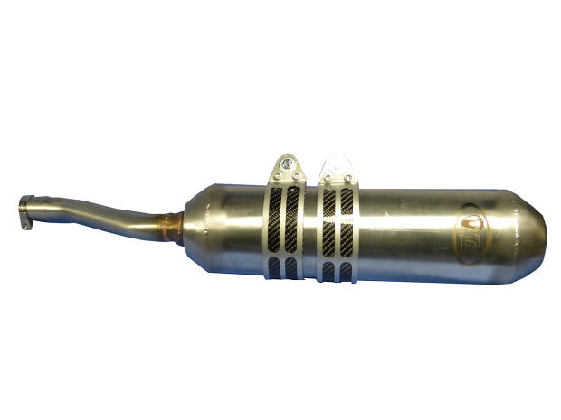 Auspuff Suzuki King Quad LTA 700 / 750 slip on Auspuffanlage Edelstahl Edition