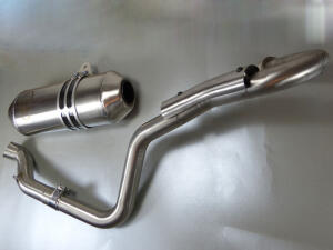 Auspuff Honda TRX 700 XX mit ABE Edelstahl Auspuffanlage