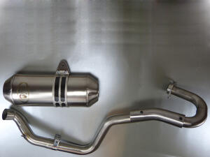 Auspuff Honda TRX 700 XX mit ABE Edelstahl Auspuffanlage