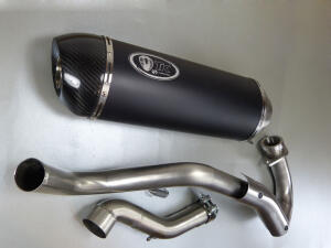 Auspuff Honda TRX 700 XX mit ABE Carbon Auspuffanlage