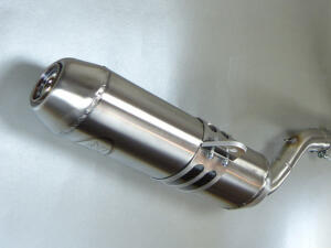 Auspuff Honda TRX 700 XX mit ABE Edelstahl Endtopf Auspuffanlage