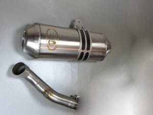 Auspuff Honda TRX 700 XX mit ABE Edelstahl Endtopf Auspuffanlage