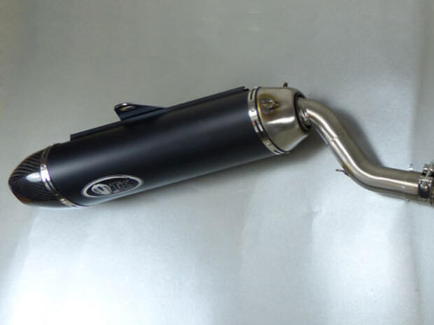 Auspuff Honda TRX 700 XX mit ABE Carbon Endtopf Auspuffanlage