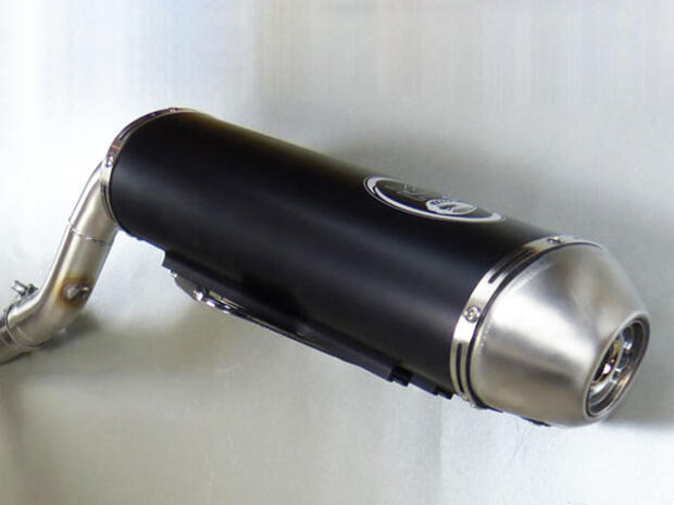 Auspuff Honda TRX 700 XX mit ABE Black Edition Endtopf Auspuffanlage