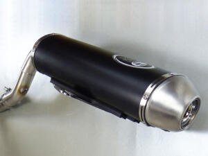 Auspuff Honda TRX 700 XX mit ABE Black Edition Endtopf...
