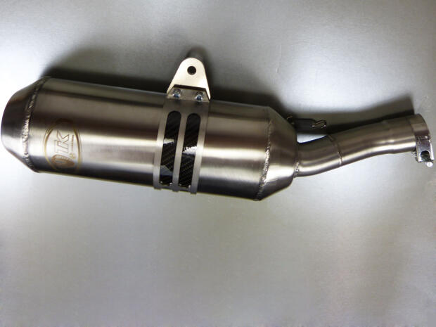 Auspuff SMC 500 520 RAM 503 Canyon mit ABE Edelstahl Endtopf Auspuffanlage