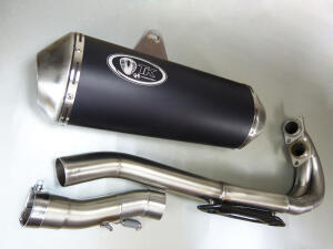 Auspuff SMC / Barossa Wildcat Trasher Canyon 500 520 mit ABE Black Edition Auspuffanlage