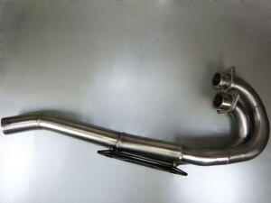 Front pipe exhaust inox Quad / ATV SMC / Barossa RAM...