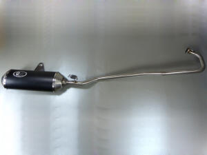 Auspuff TGB Blade 250 -  325 - 400 mit ABE Black Edition Auspuffanlage