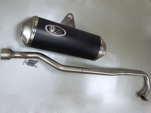 Auspuff TGB Blade 250 -  325 - 400 mit ABE Black Edition Auspuffanlage