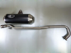 Auspuff TGB Blade 250 -  325 - 400 mit ABE Black Edition Auspuffanlage