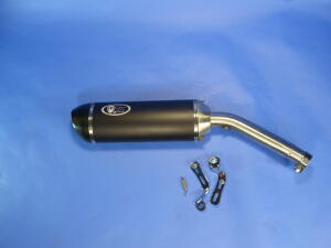 Auspuff für Honda Africa Twin XRV 650 mit ABE Carbon...