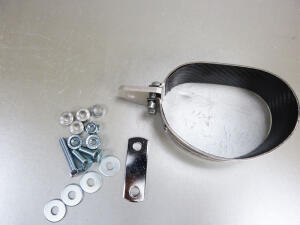 Auspuffschelle Turbokit OVAL Edelstahl Stückweise