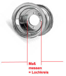 Wheel spacer Unilli CX 50 / 100 cc front and rear Quad ATV
