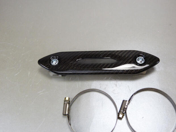 Auspuff Hitzeschild carbon Quad ATV Motorrad Enduro Moto Cross