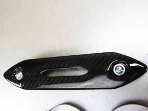 Auspuff Hitzeschild carbon Quad ATV Motorrad Enduro Moto Cross