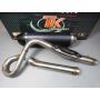 Exhaust Dinli DMX 270 - 350 Masai A300 DL 801-802 Rookie 300 carbon with e-mark and front pipe