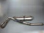 Auspuff mit Krümmer Edelstahl Dinli DMX 270 - 350 Masai A300 DL 801-802 Rookie 300