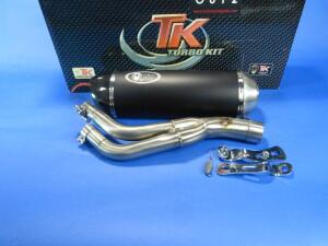 Auspuff Honda NX650 Dominator 88-96 mit ABE Carbon