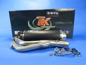 Auspuff Honda NX650 Dominator 88-96 mit ABE Carbon