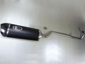 Auspuff TGB Blade 250 -  325 - 400  mit ABE Carbon Edition Auspuffanlage