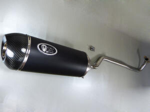 Auspuff TGB Blade 250 -  325 - 400  mit ABE Carbon Edition Auspuffanlage