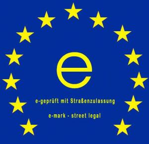 Auspuff TGB Blade 250 -  325 - 400 mit ABE Edelstahl Edition Auspuffanlage