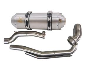 Auspuff mit Tuning Krümmer Suzuki LTZ 400 K9 ab 2009 Edelstahl Edition