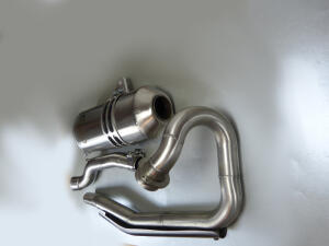 Auspuff mit Tuning Krümmer Suzuki LTZ 400 K9 ab 2009 Edelstahl Edition