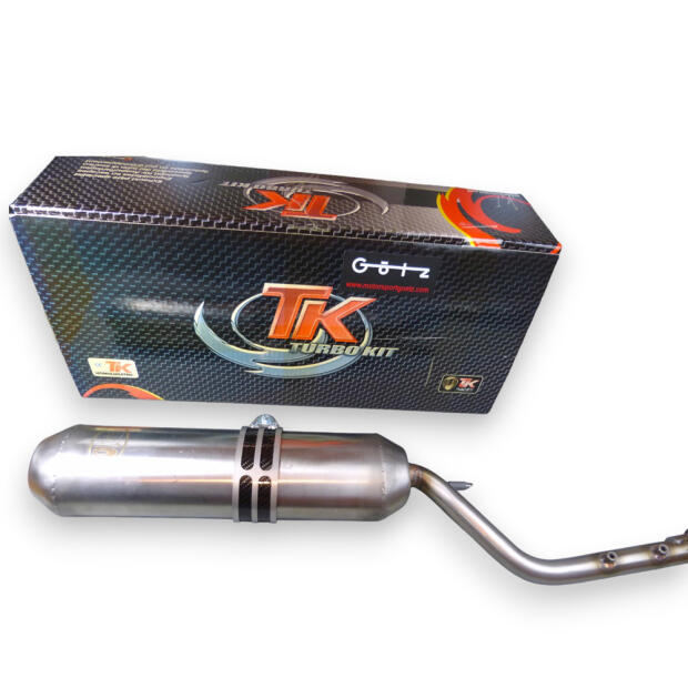 Auspuff Aeon Crossland Overland Cobra 300 / 350 mit ABE Slip On Edelstahl Edition