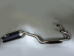 Auspuff mit Tuning Krümmer SMC 250 / RAM 150